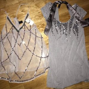 ‼️SOLD🔥 super 💎 bling women’s shirts size small